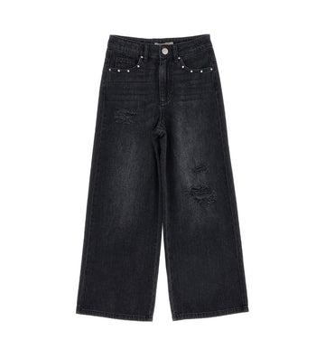Girl - Ripped Jeans 9 - 10 Y Black