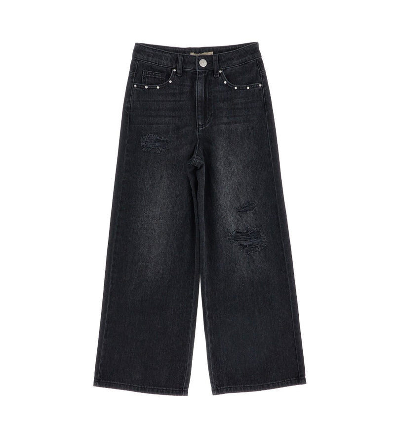 Girl - Ripped Jeans 9 - 10 Y Black