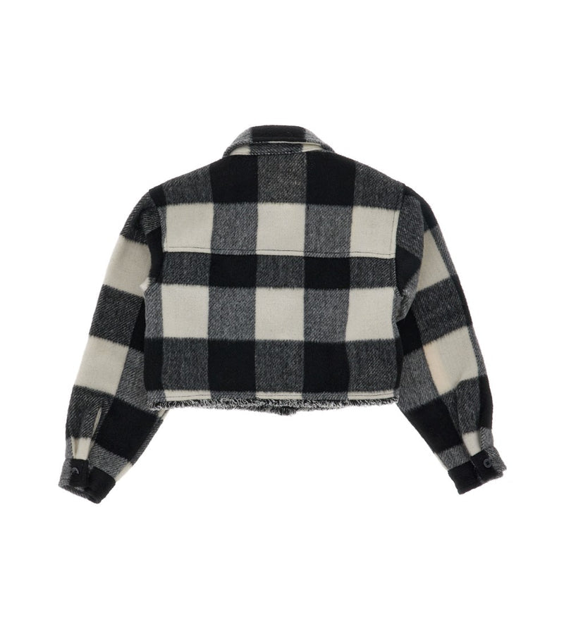 Girl - Flannel Shirt 9 - 10 Y White