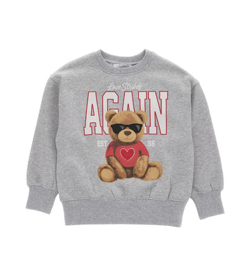 Girl - Crewneck Sweatshirt 9 - 10 Y Grey