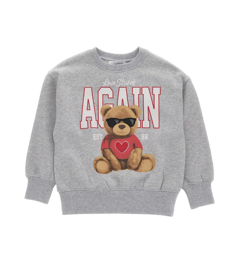 Girl - Crewneck Sweatshirt 9 - 10 Y Grey