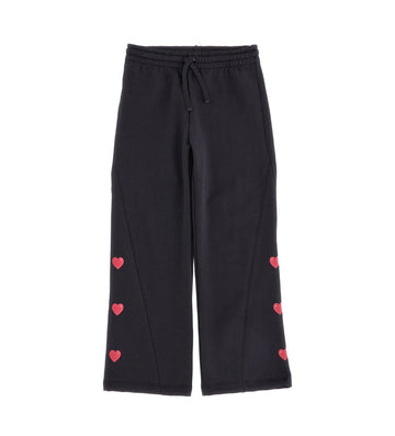 Girl - Rhinestone Joggers 9 - 10 Y Black