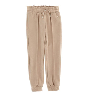 Girl - Suede Joggers 9 - 10 Y Beige