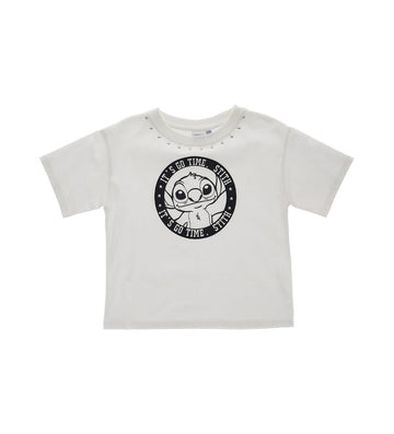 Girl - Disney Stitch T-Shirt 9 - 10 Y White