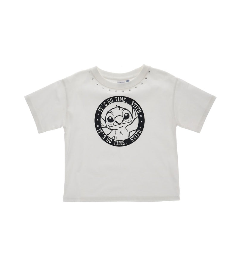 Girl - Disney Stitch T-Shirt 9 - 10 Y White