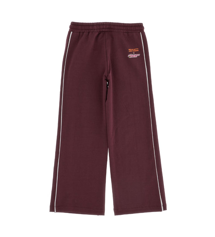 Girl - Cotton Sweatpants 9 - 10 Y Burgundy