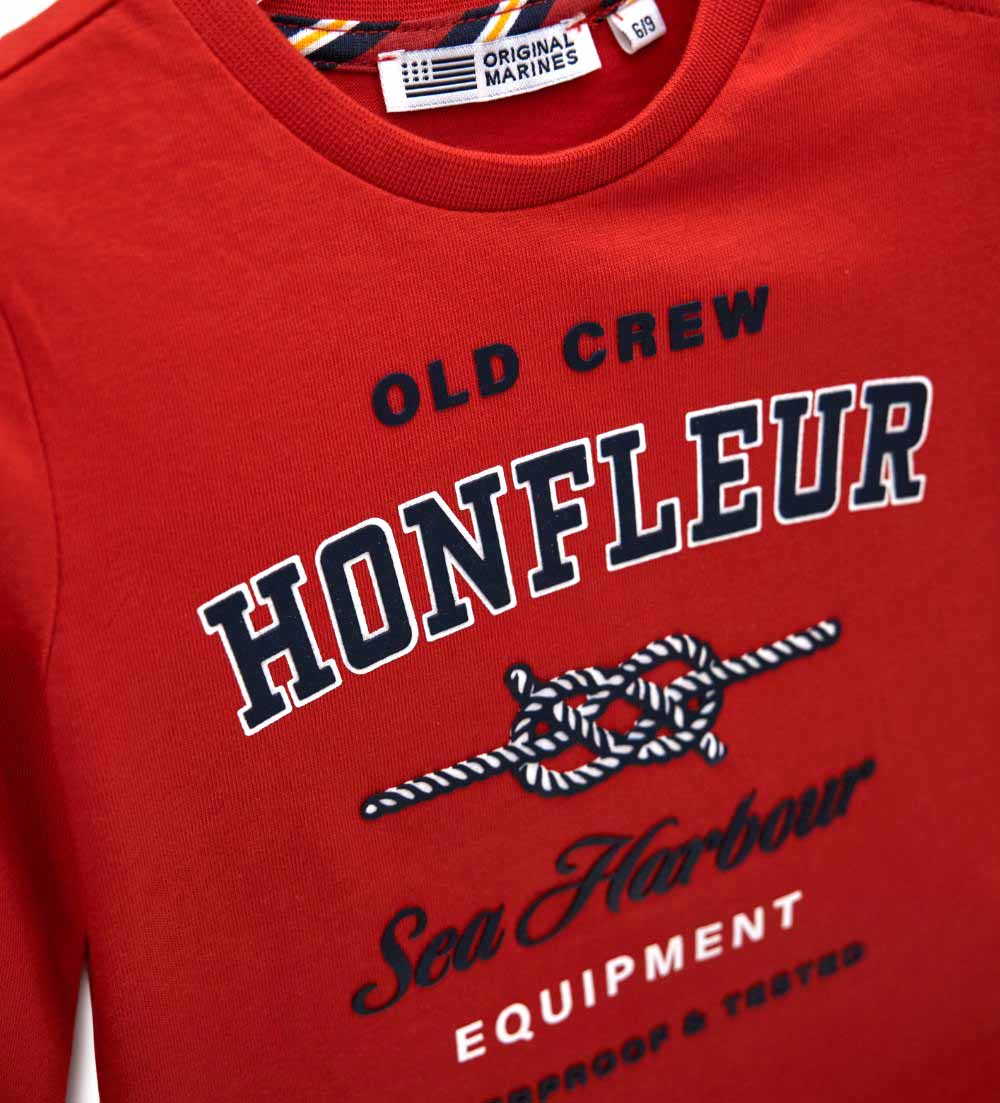 Boy - Long-sleeved T-shirt 9 - 12 M Red