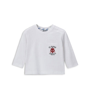 Boy - Long-sleeved T-shirt 9 - 12 M White