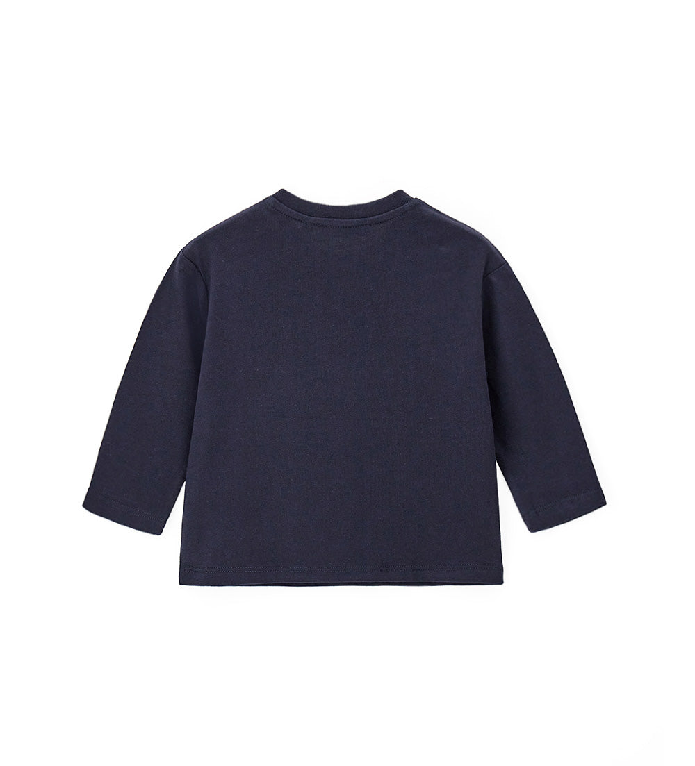 Boy - Crewneck sweatshirt 9 - 12 M Blue