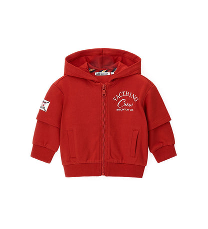 Boy - Hoodie 9 - 12 M Blue