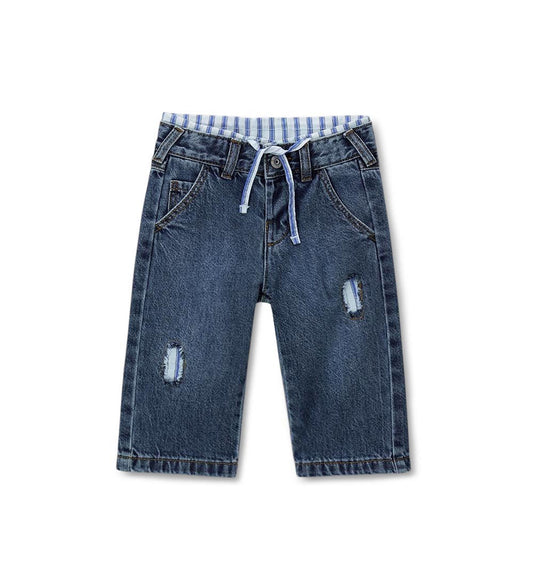 Boy - Jeans with pockets 9 - 12 M Denim