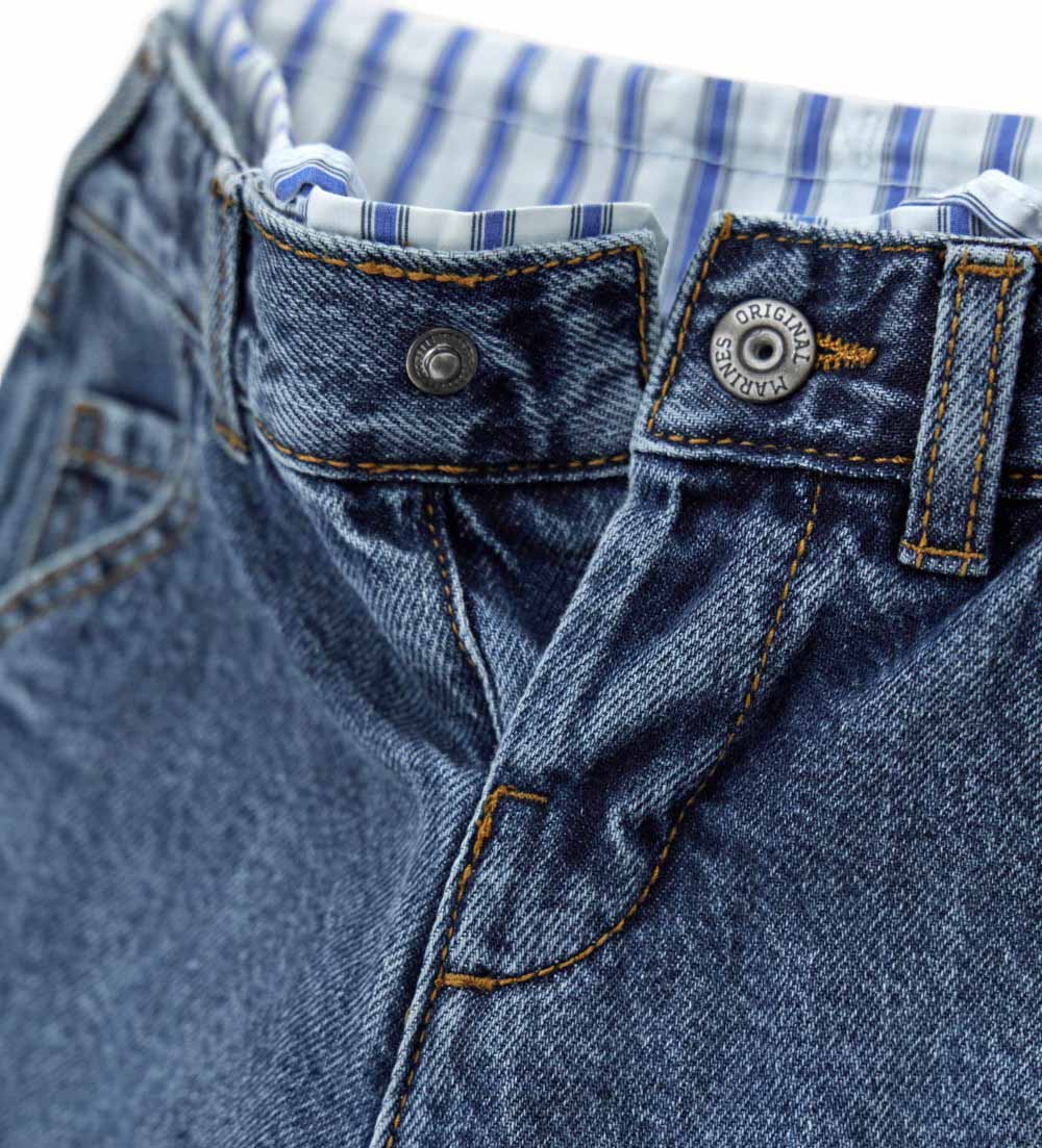 Boy - Jeans with pockets 9 - 12 M Denim