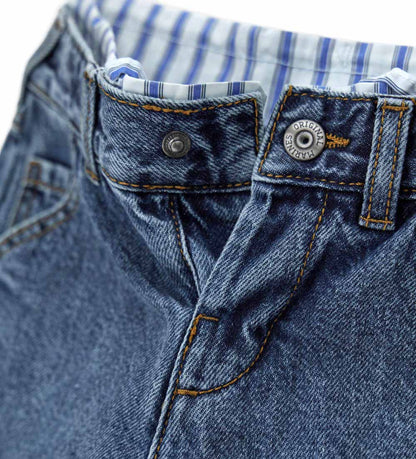 Boy - Jeans with pockets 9 - 12 M Denim