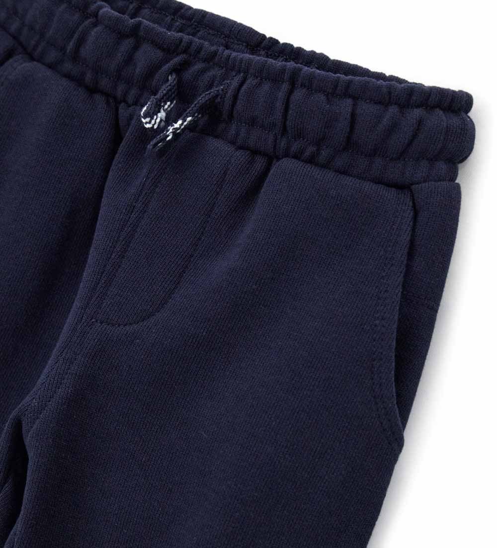 Boy - Drawstring trousers 9 - 12 M Blue