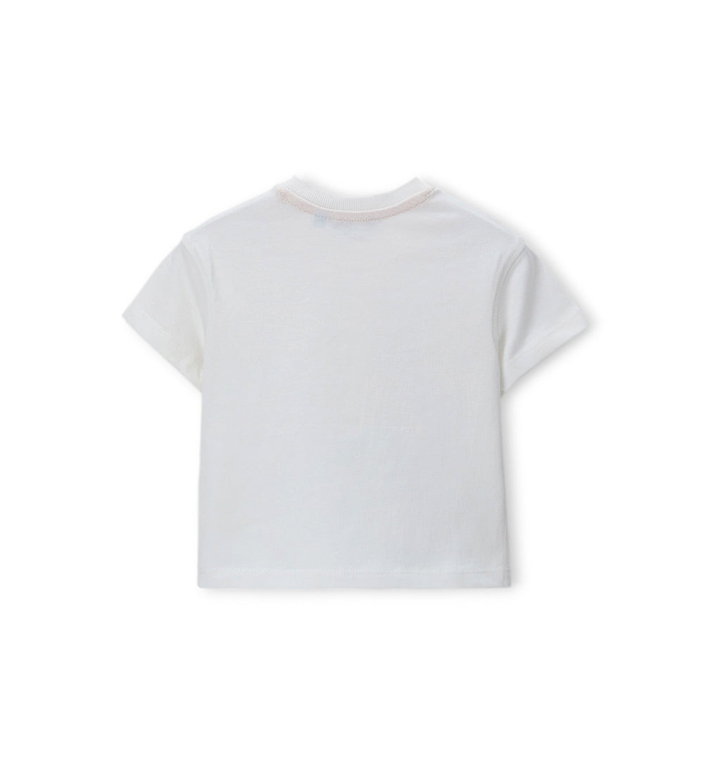 Boy - Short-sleeved T-shirt White 9 - 12 M