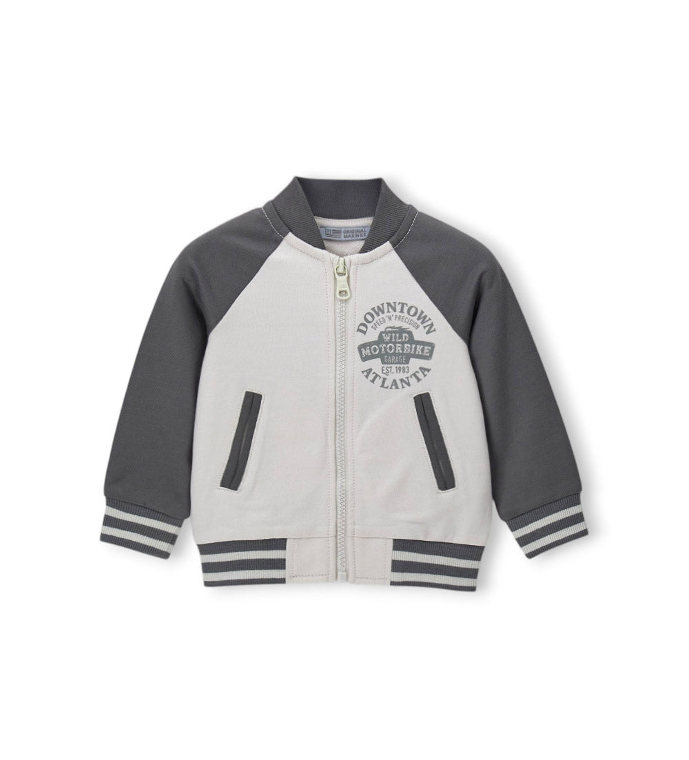 Boy - Bomber jacket with pockets Orange 9 - 12 M