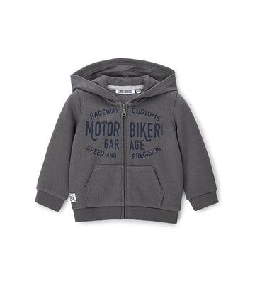 Boy - Zip-up jacket Grey 9 - 12 M