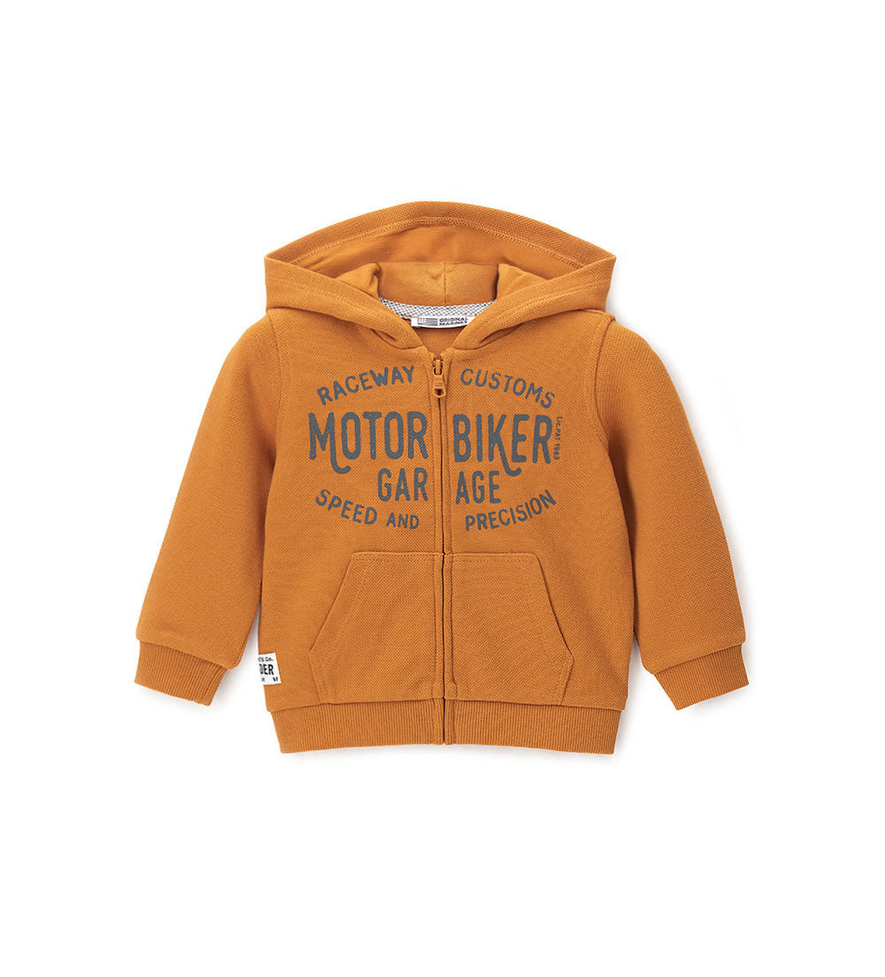 Boy - Zip-up jacket Grey 9 - 12 M