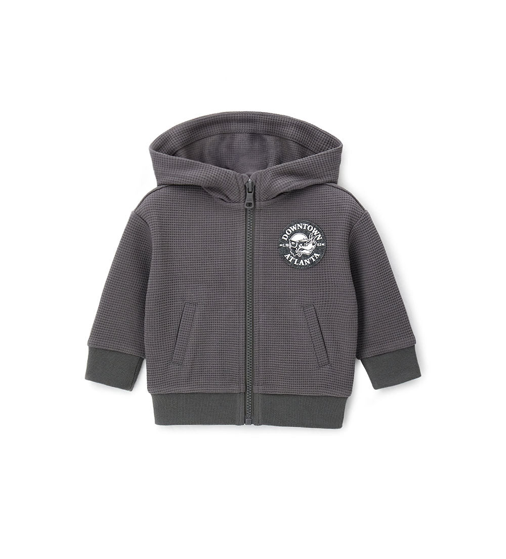 Boy - Fleece Jacket Grey 9 - 12 M