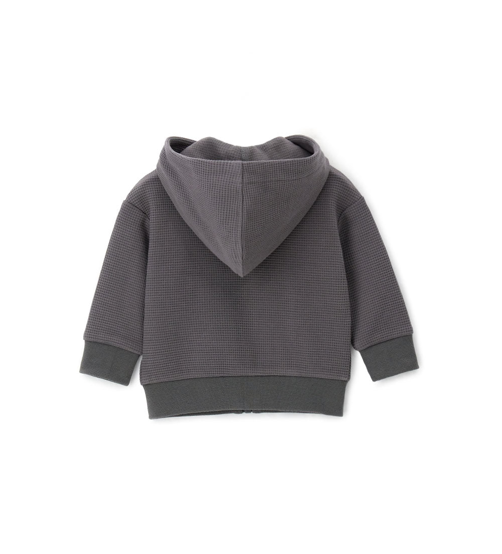 Boy - Fleece Jacket Grey 9 - 12 M