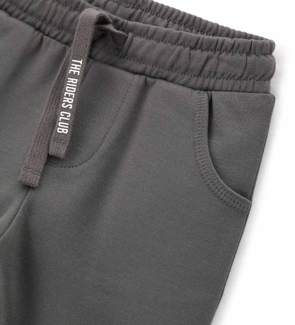 Boy - Elastic trousers Grey 9 - 12 M