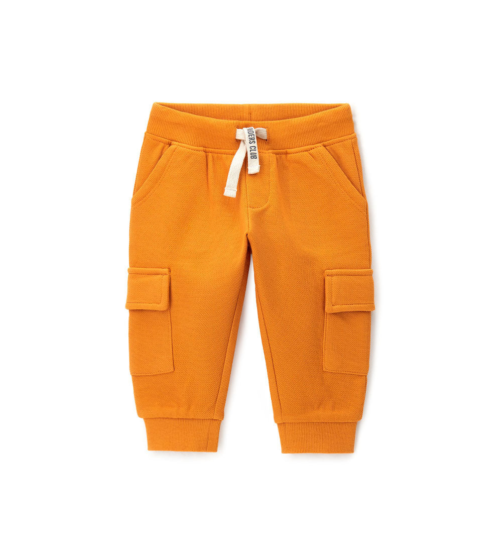 Boy - Elasticated trousers Grey 9 - 12 M