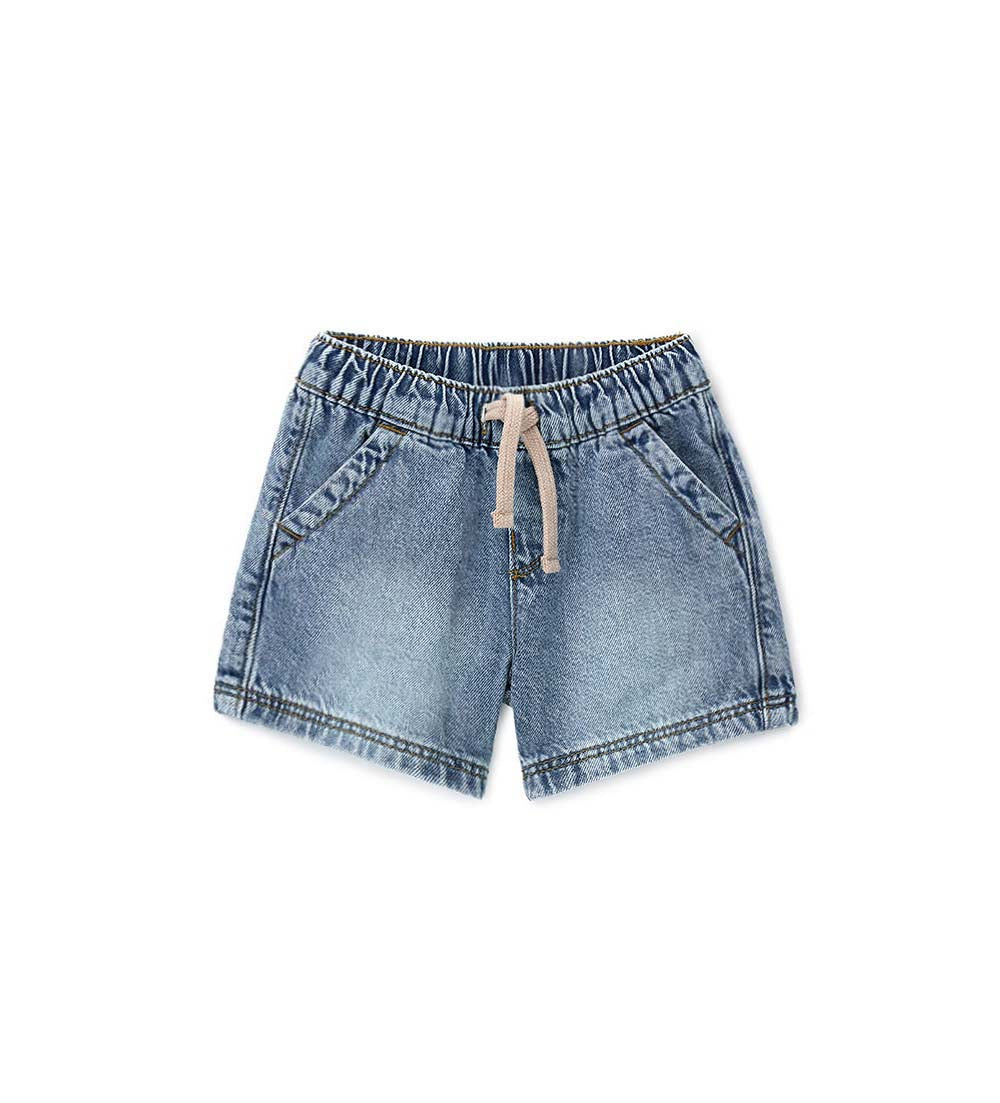 Boy - Denim Bermuda Shorts Denim 9 - 12 M
