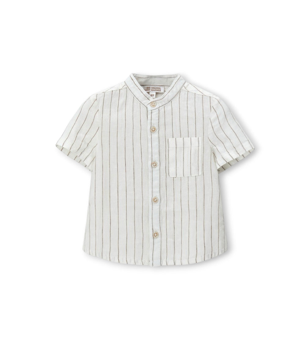 Boy - Linen shirts 9 - 12 M Off White