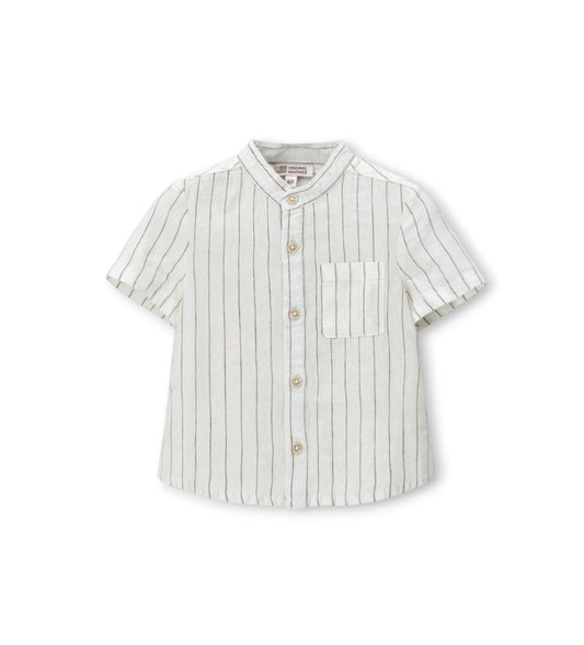 Boy - Linen shirts 9 - 12 M Off White