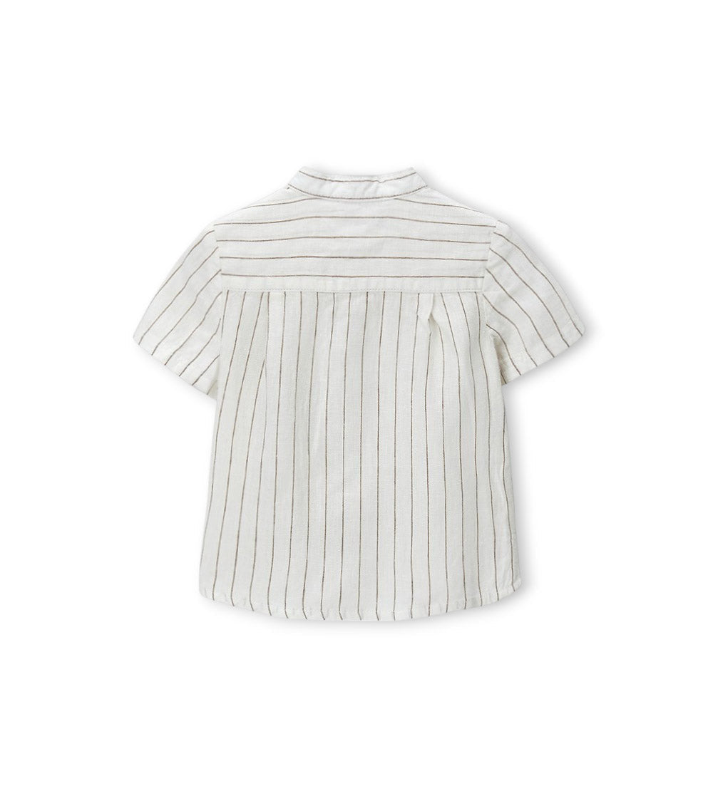 Boy - Linen shirts 9 - 12 M Off White