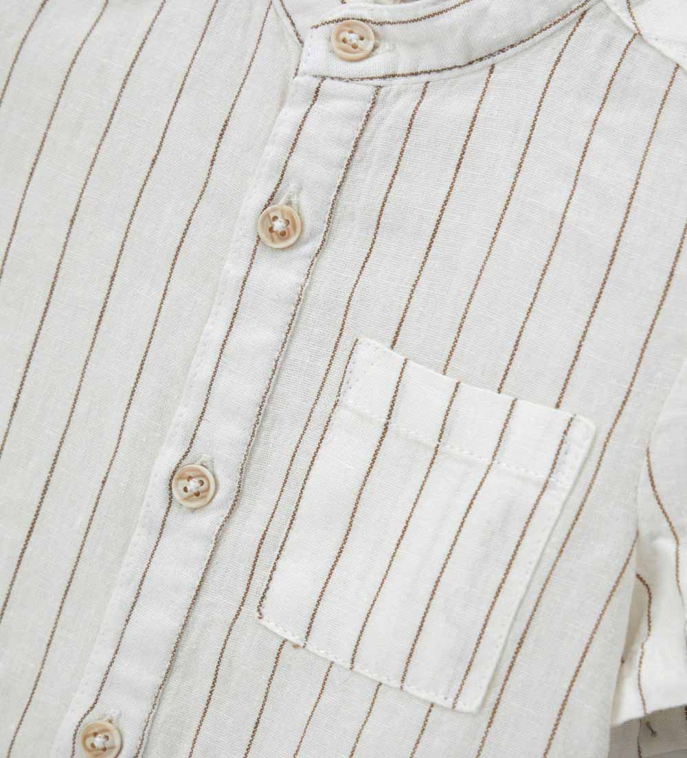 Boy - Linen shirts 9 - 12 M Off White