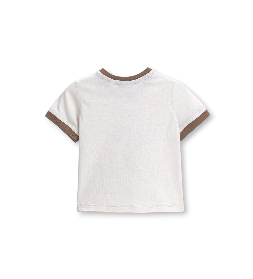 Boy - Jersey T-shirt 9 - 12 M Off White