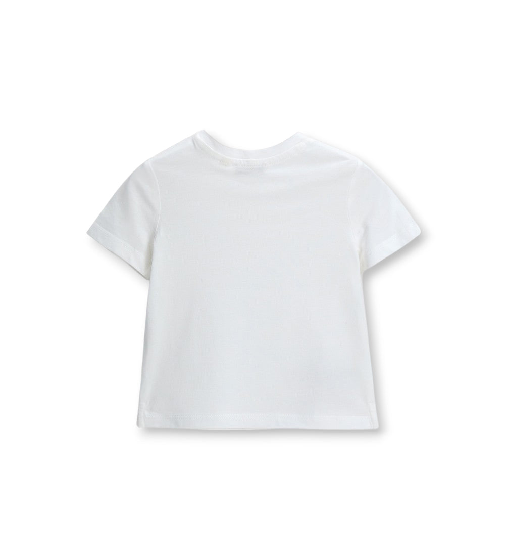 Boy - Printed shirt 9 - 12 M White