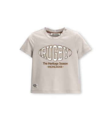 Boy - Jersey T-shirt 9 - 12 M Grey