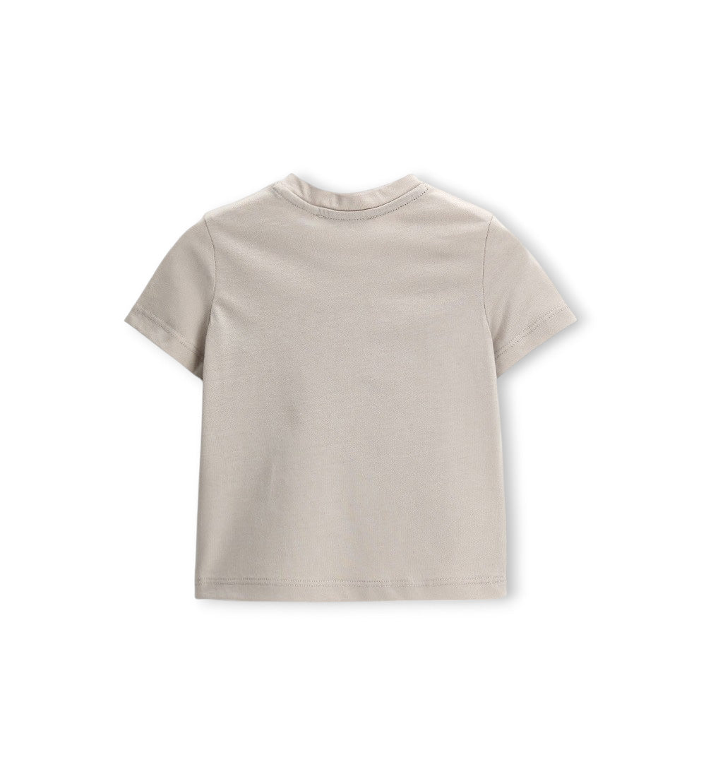 Boy - Jersey T-shirt 9 - 12 M Grey