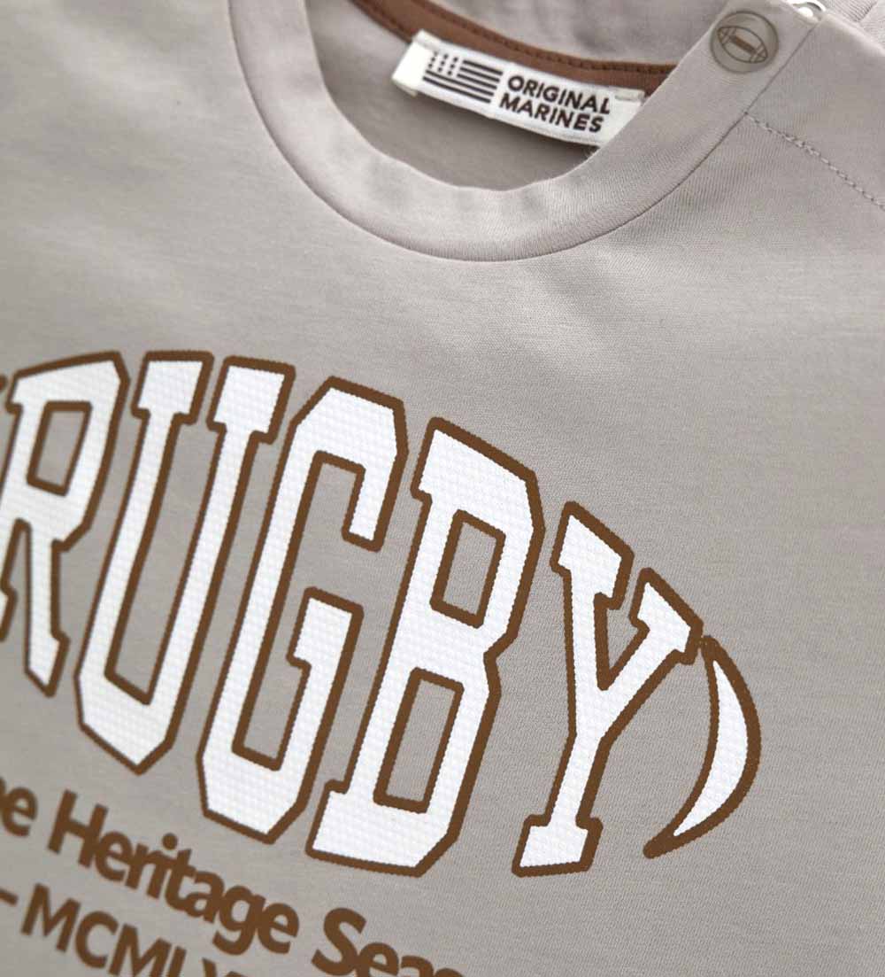 Boy - Jersey T-shirt 9 - 12 M Grey