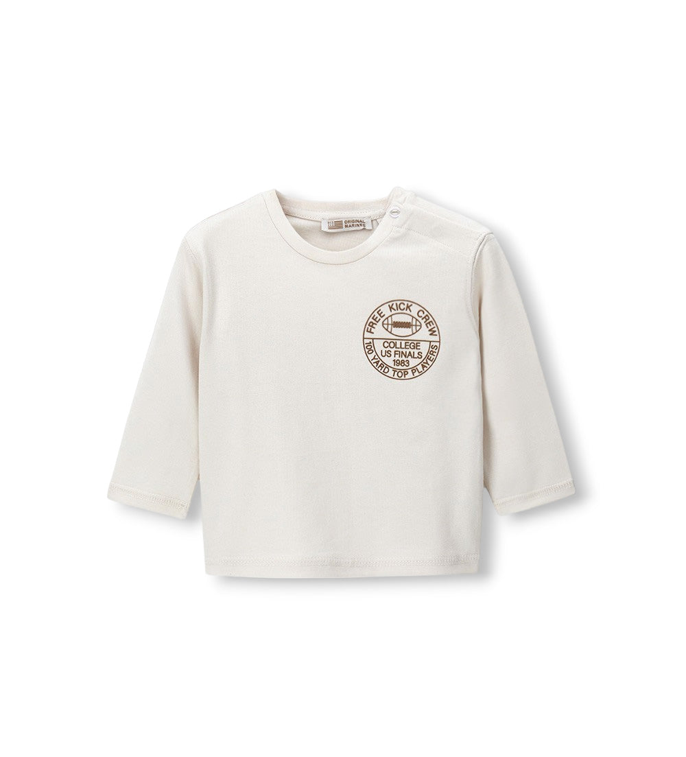 Boy - Printed T-shirt 9 - 12 M Off White