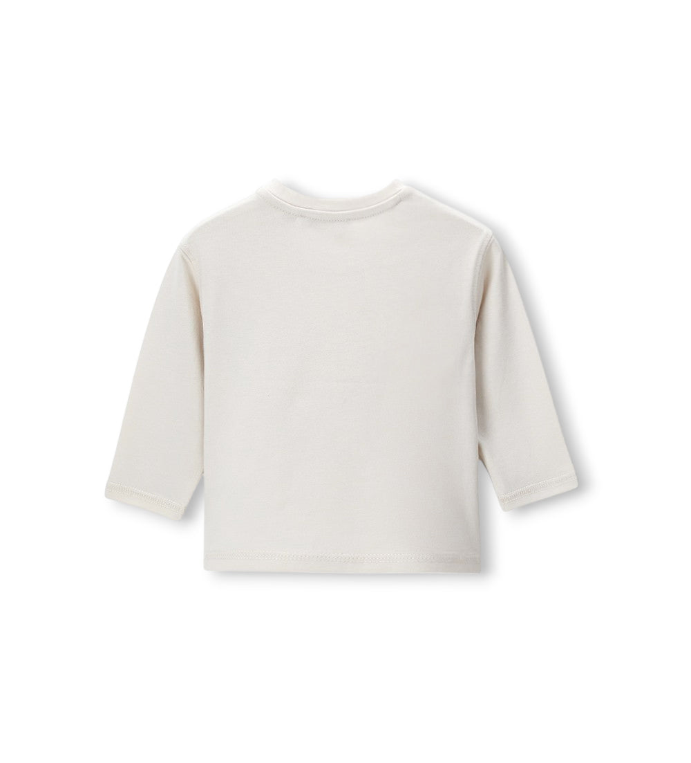 Boy - Printed T-shirt 9 - 12 M Off White