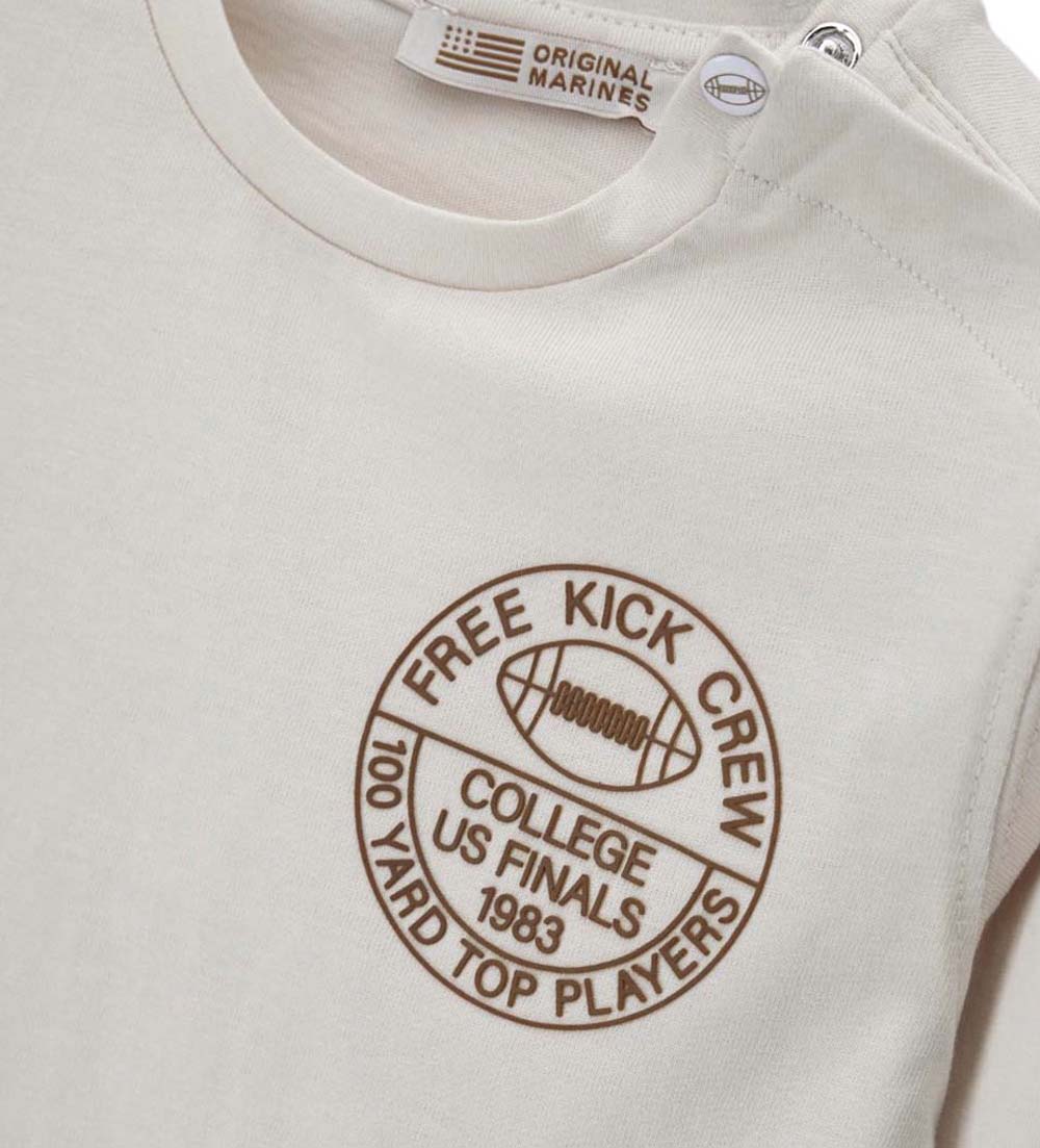 Boy - Printed T-shirt 9 - 12 M Off White