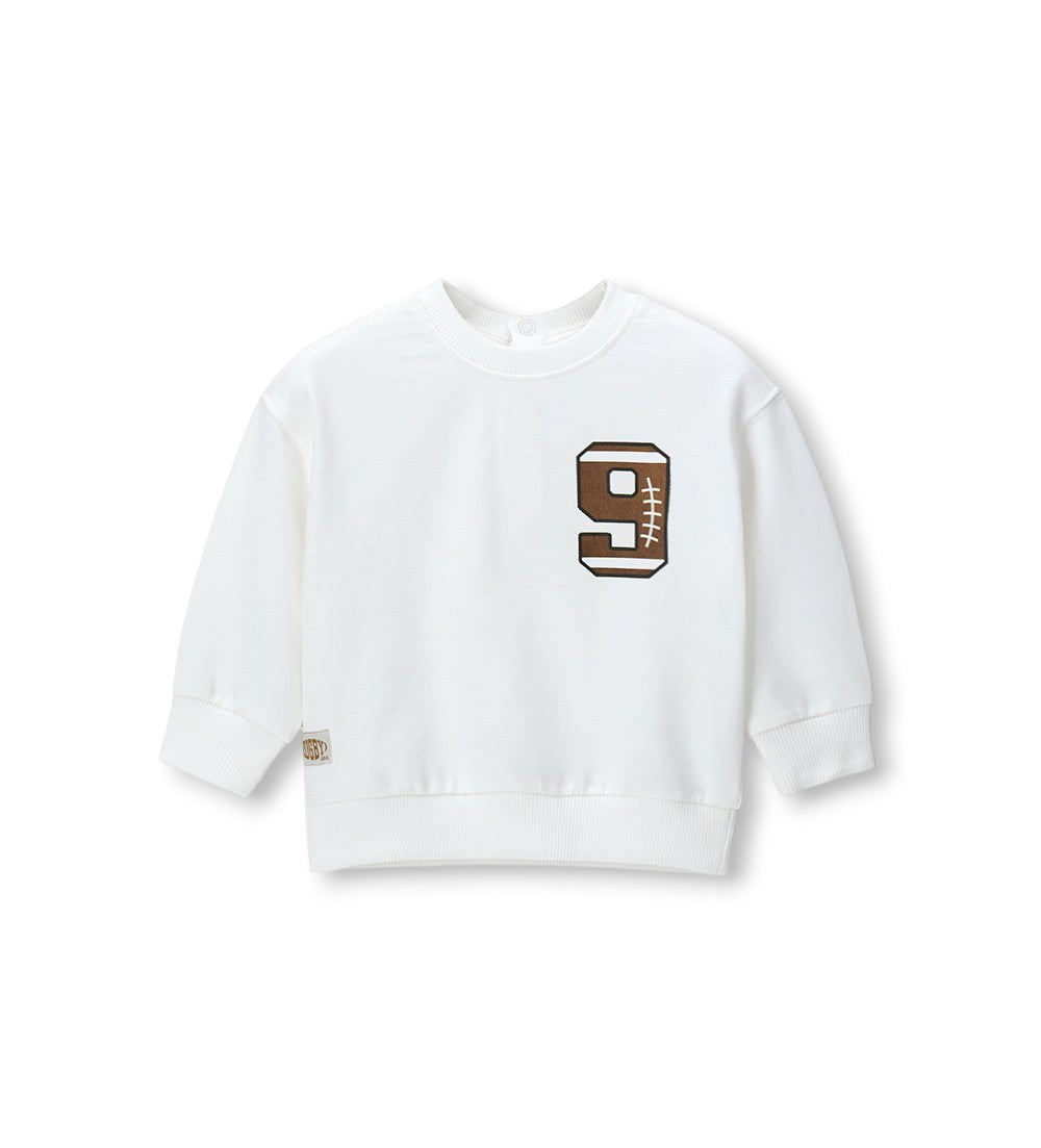 Boy - Printed Sweatshirt 9 - 12 M Grey