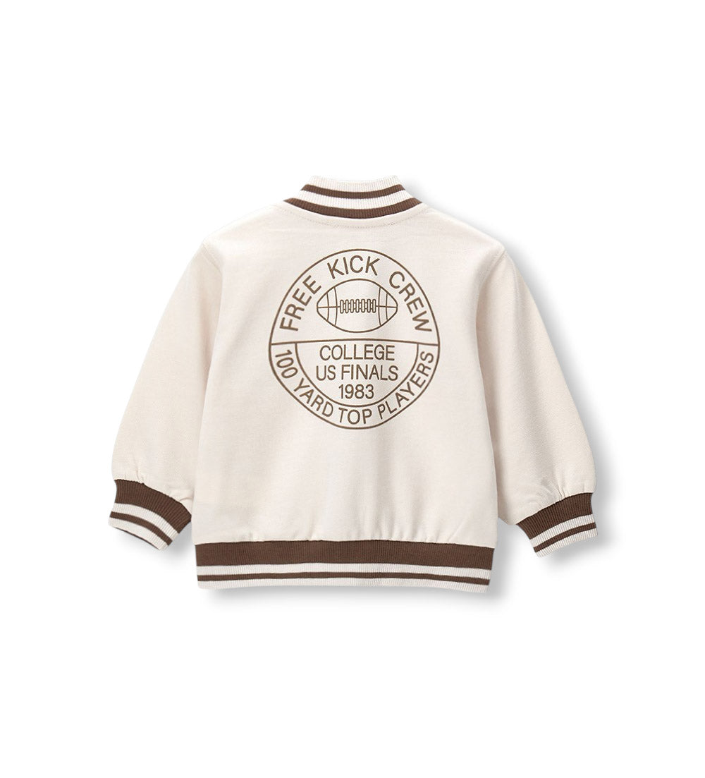 Boy - Teddy Jacket 9 - 12 M Off White