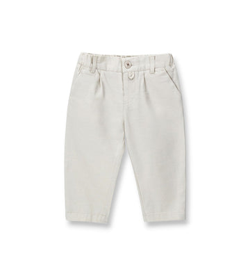 Boy - Linen trousers 9 - 12 M Beige
