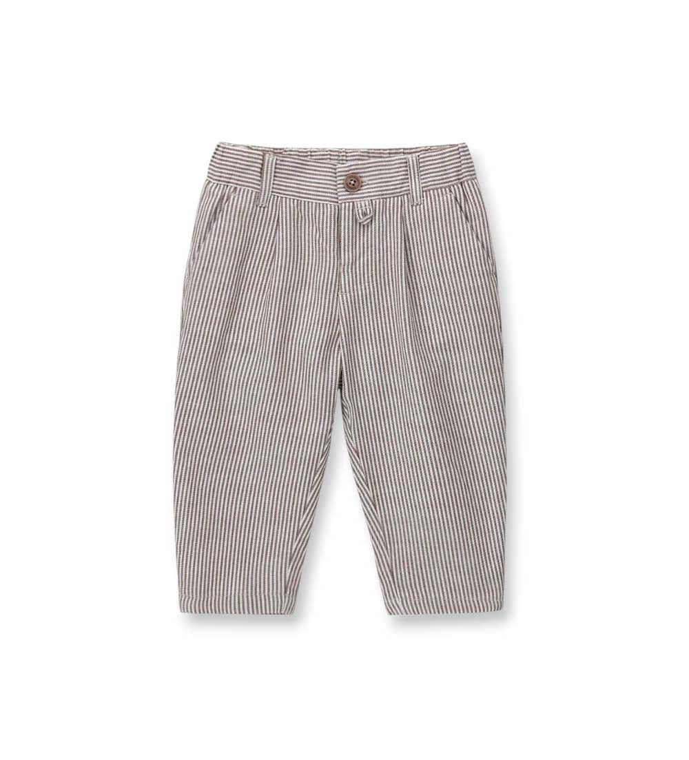 Boy - Linen trousers 9 - 12 M Beige