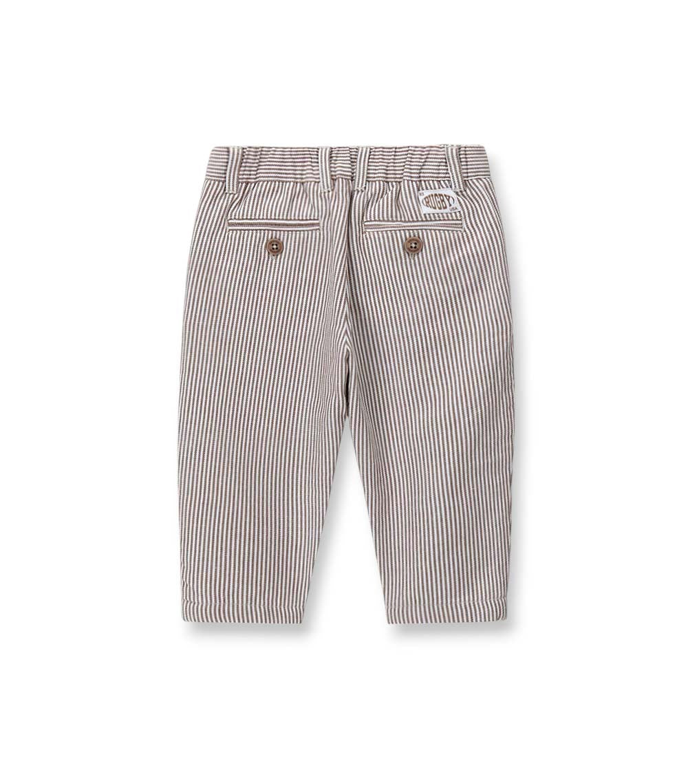 Boy - Linen trousers 9 - 12 M Beige