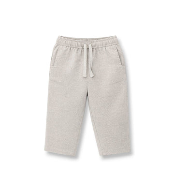 Boy - Linen blend trousers 9 - 12 M Grey