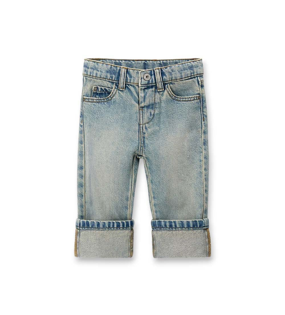 Boy - 5-pocket jeans 9 - 12 M Denim