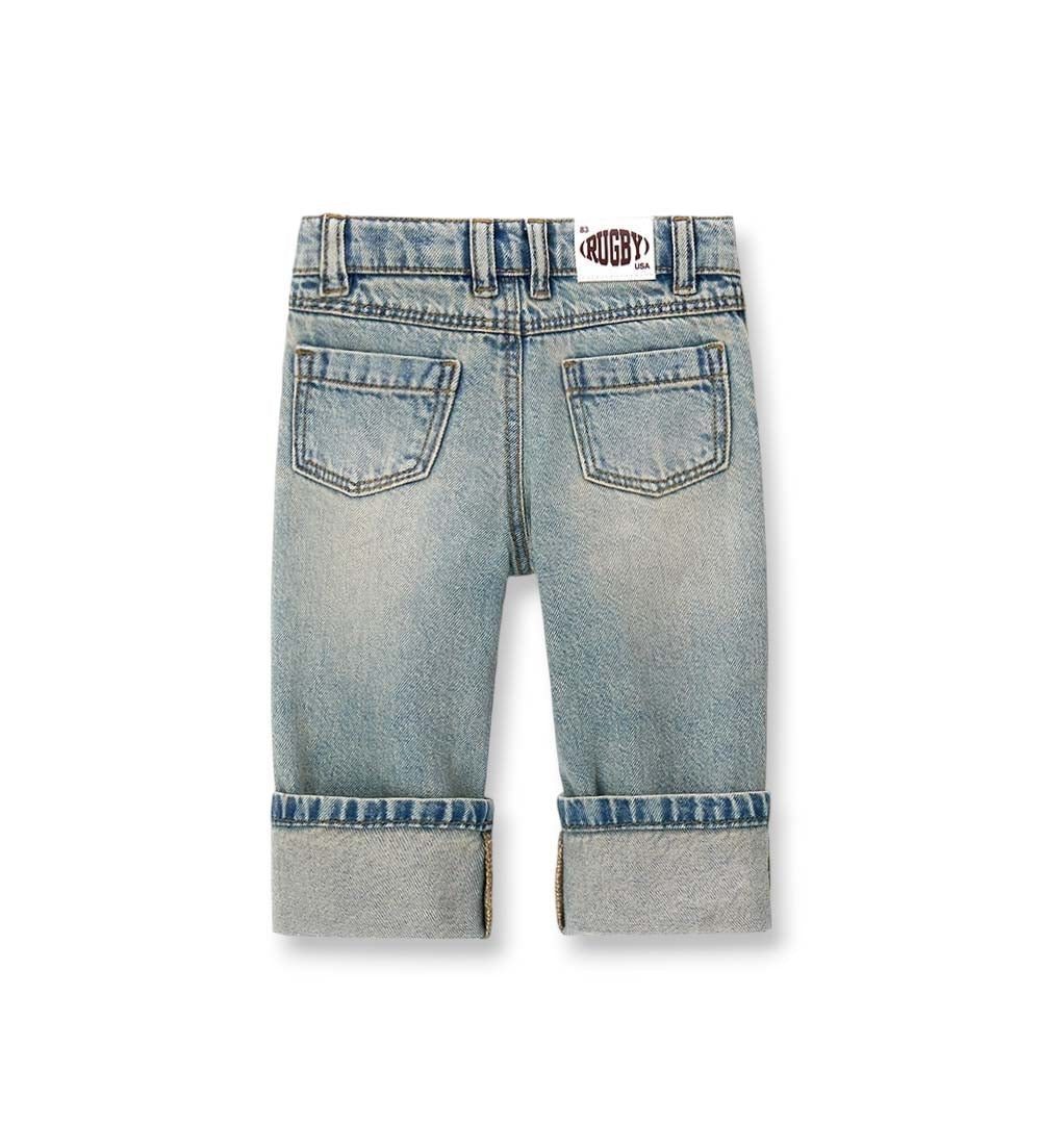 Boy - 5-pocket jeans 9 - 12 M Denim