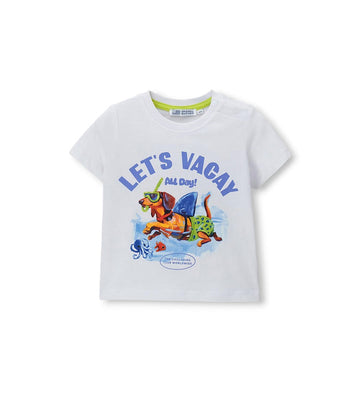 Boy - Jersey T-shirt 9 - 12 M White