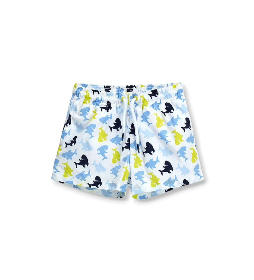Boy - Swimsuit shorts 9 - 12 M White