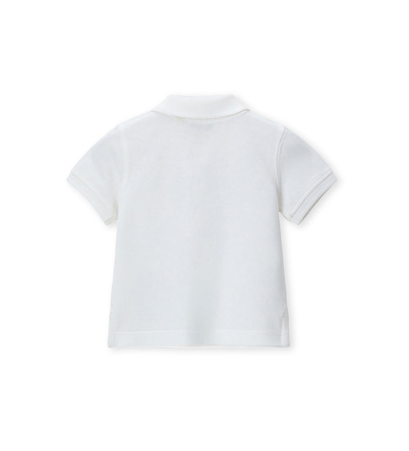 Boy - Pique polo shirt 9 - 12 M Yellow